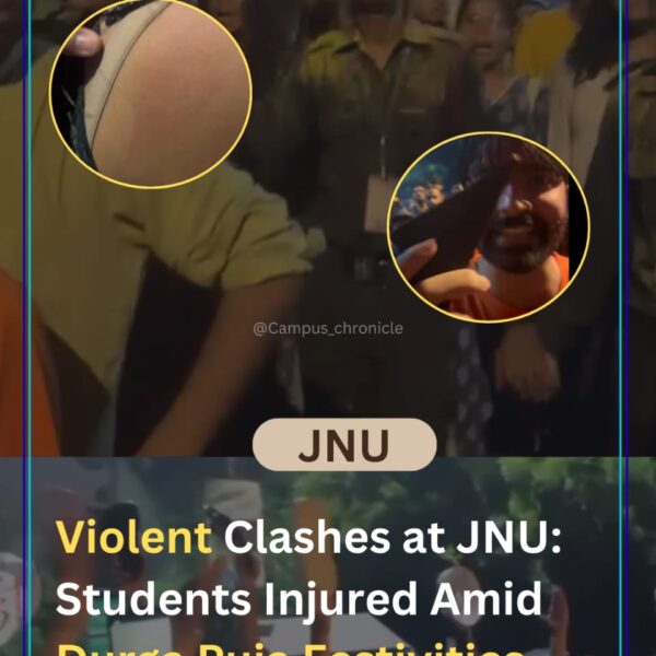 Violent Clashes at JNU: Students Injured Amid Durga Puja Festivities